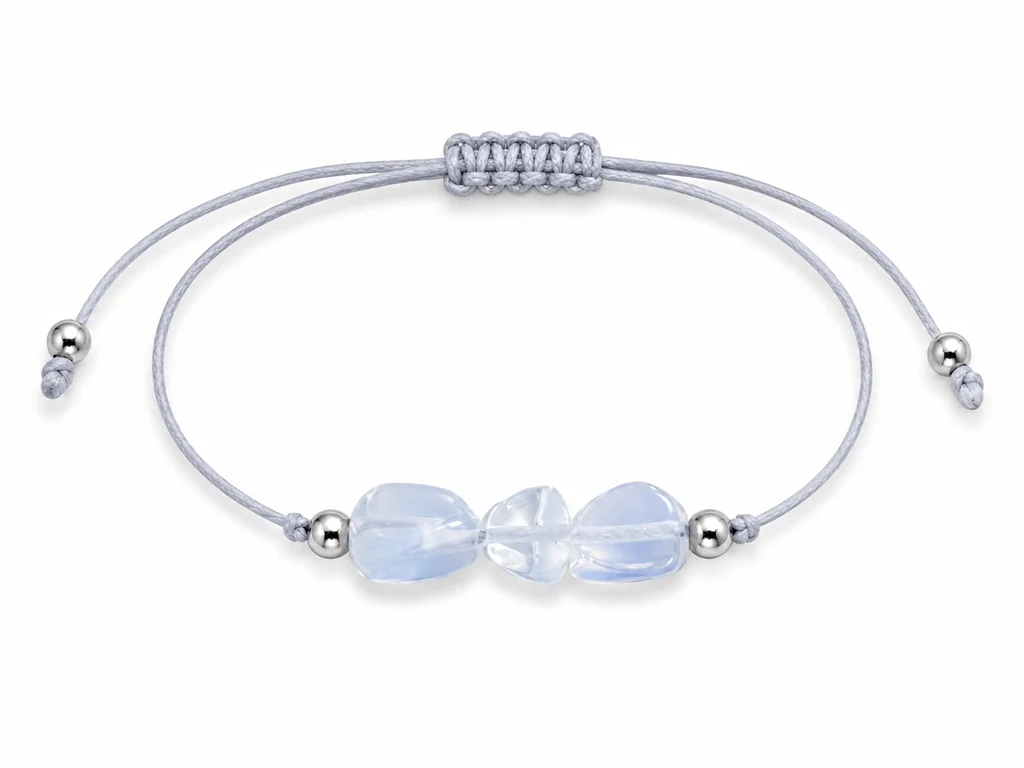 Náramek Opalit Shamballa